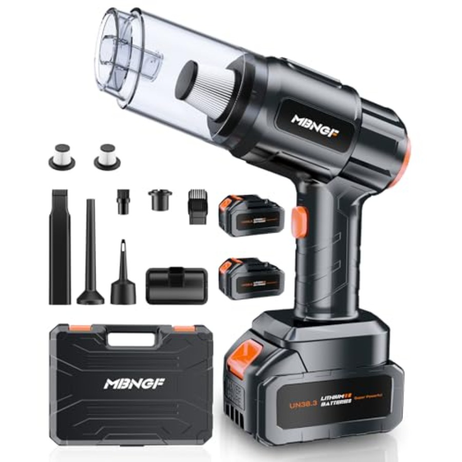 Car Vacuum Cleaner - Aspirateur de voiture sans fil portable