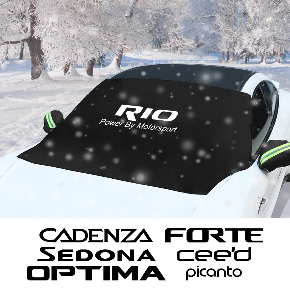 Car Accessories For Winter - Pare-brise de voiture pour Kia Rio,