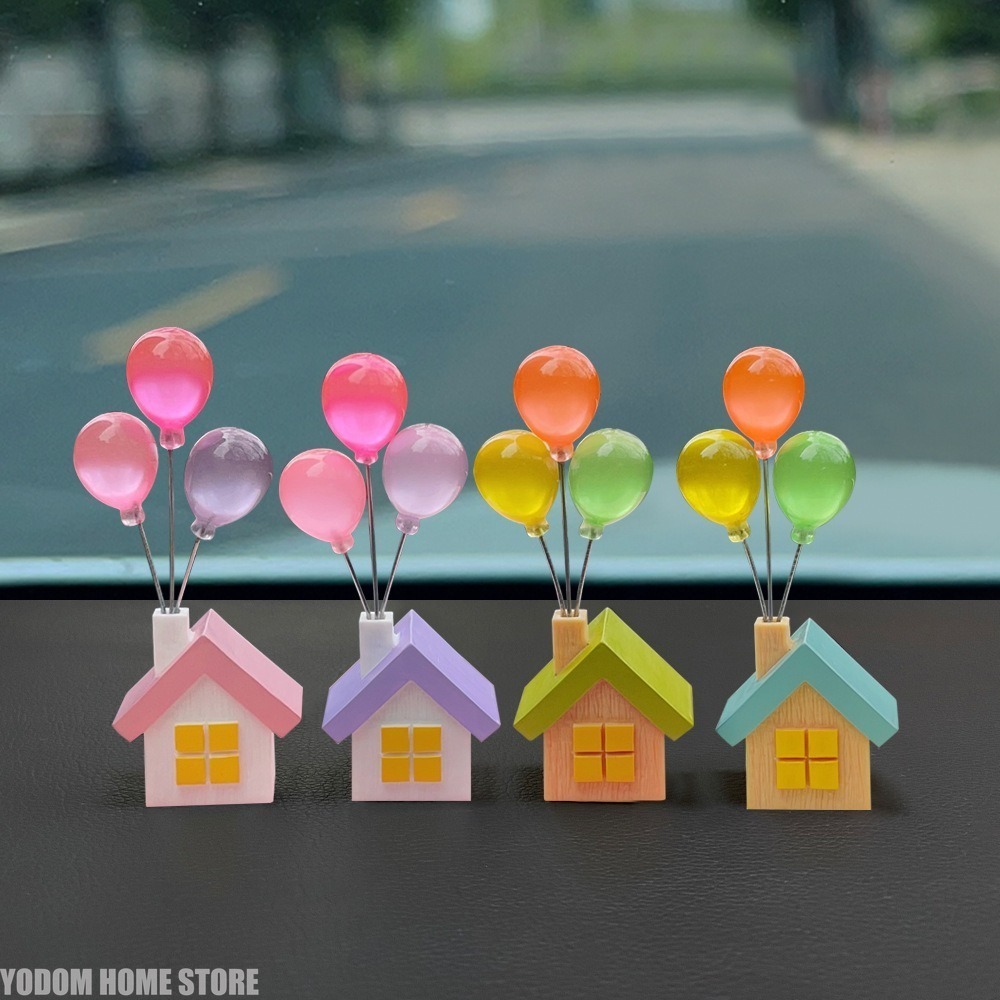Car Accessories Xmas - 1 Pack Décoration Voiture Ballon Maison