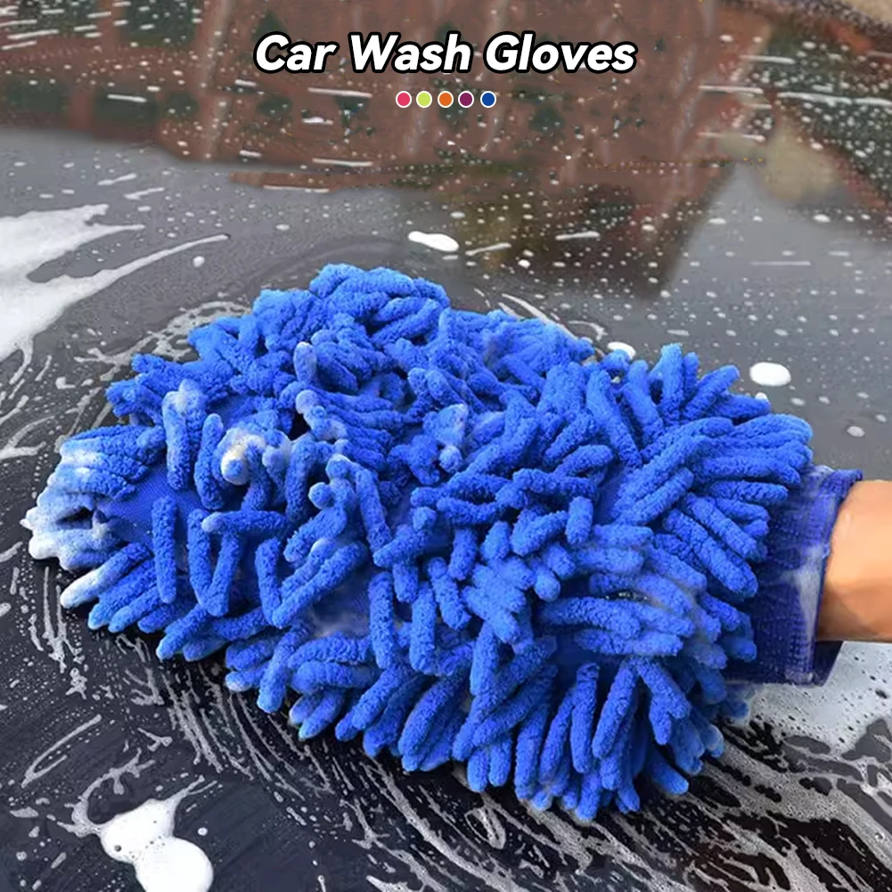 Car Detailing Brush - 1/2 Pcs Gants de lavage de