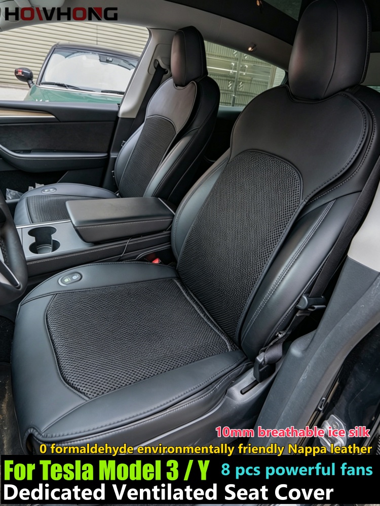 Car Accessories For Winter - Housse de siège ventilée pour Tesla