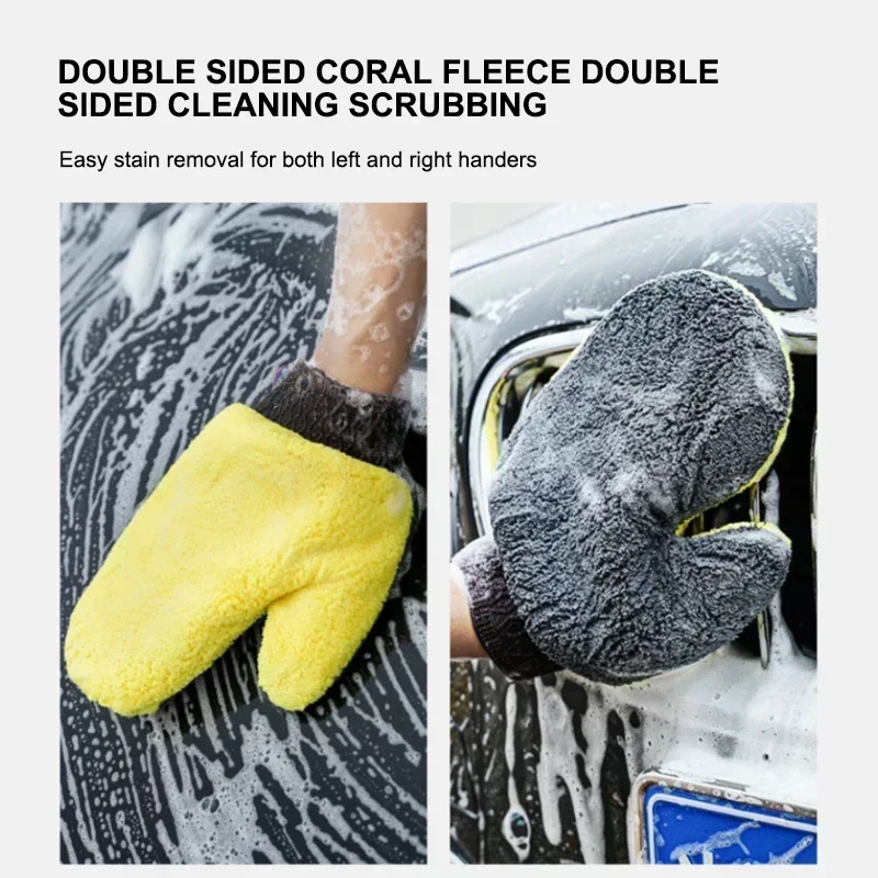 Car Detailing Brush - Gant de lavage de voiture en