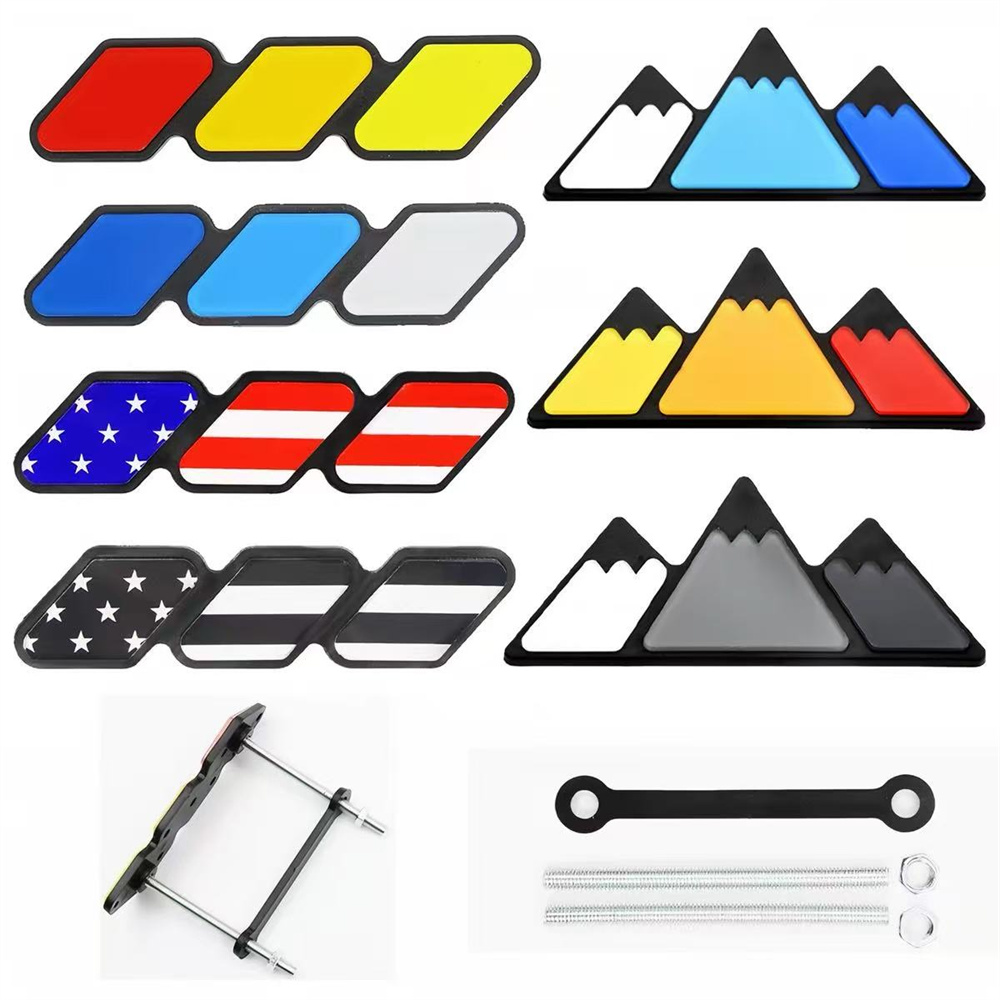 Car Accessories For Winter - 1 pièce d'insigne de voiture en