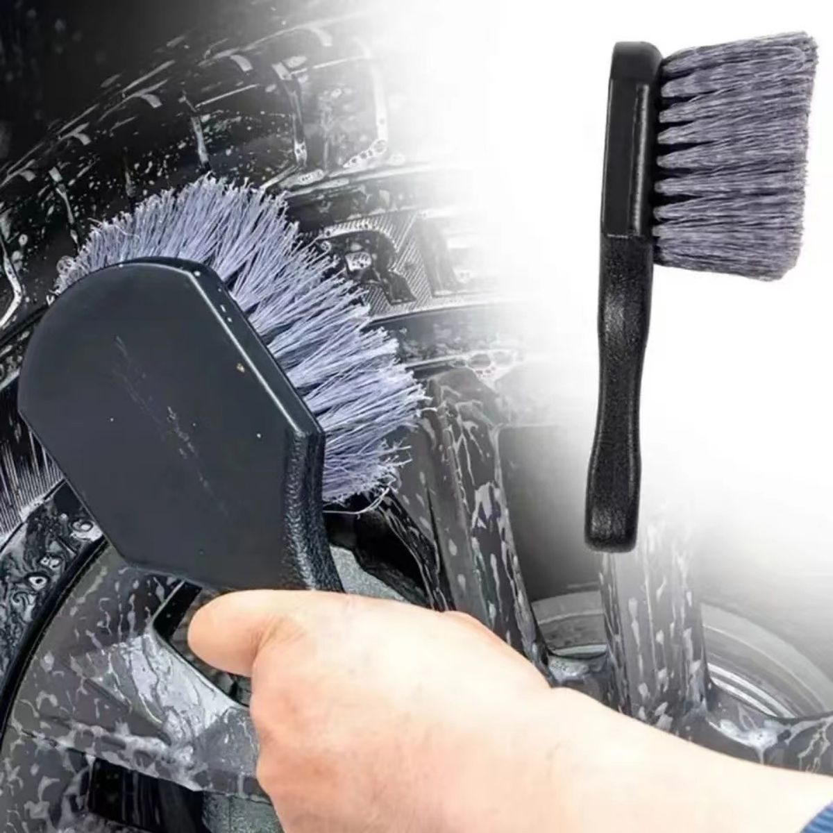 Brosse de nettoyage de roues d - Car Detailing Brush avis et prix