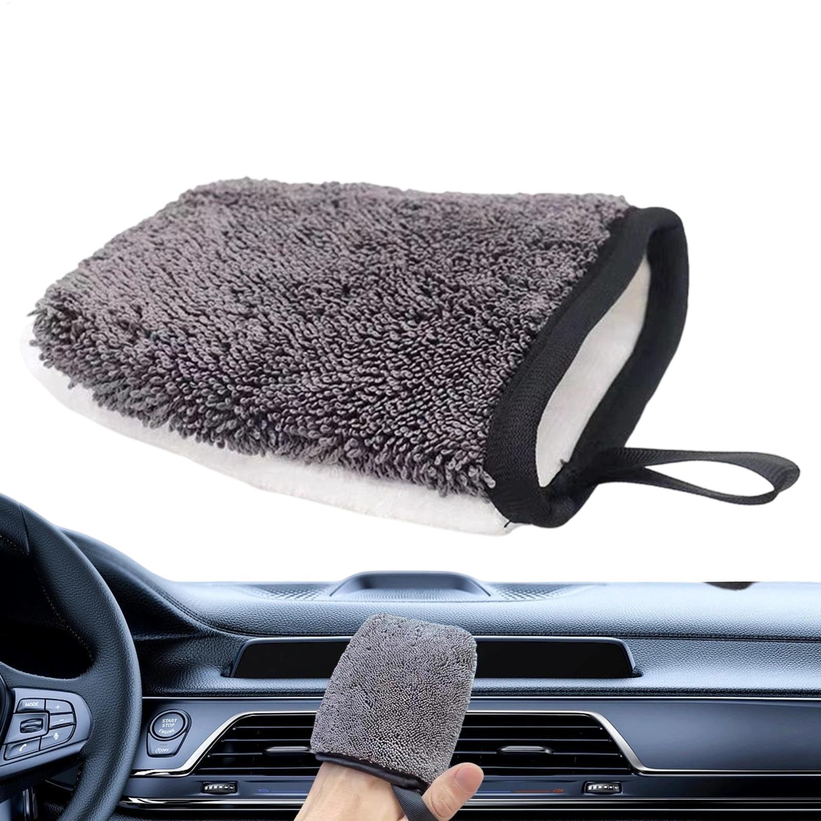 Gant de lavage en microfibre d - Car Detailing Brush avis et prix