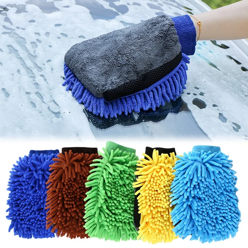 Gants de lavage de voiture en  - Car Detailing Brush avis et prix