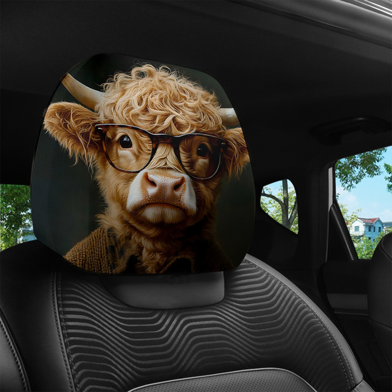 1/2 housses d'appui-tête de vo - Car Accessories Xmas avis et prix