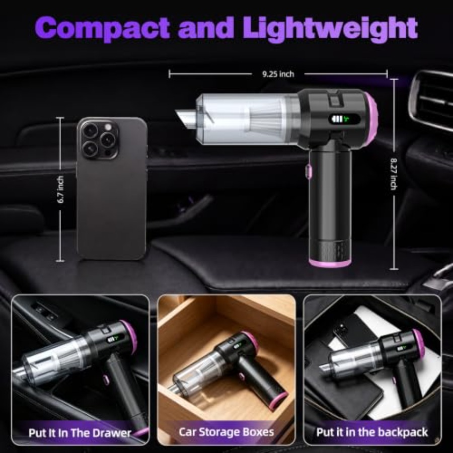 Aspirateur de voiture portatif - Car Vacuum Cleaner avis et prix
