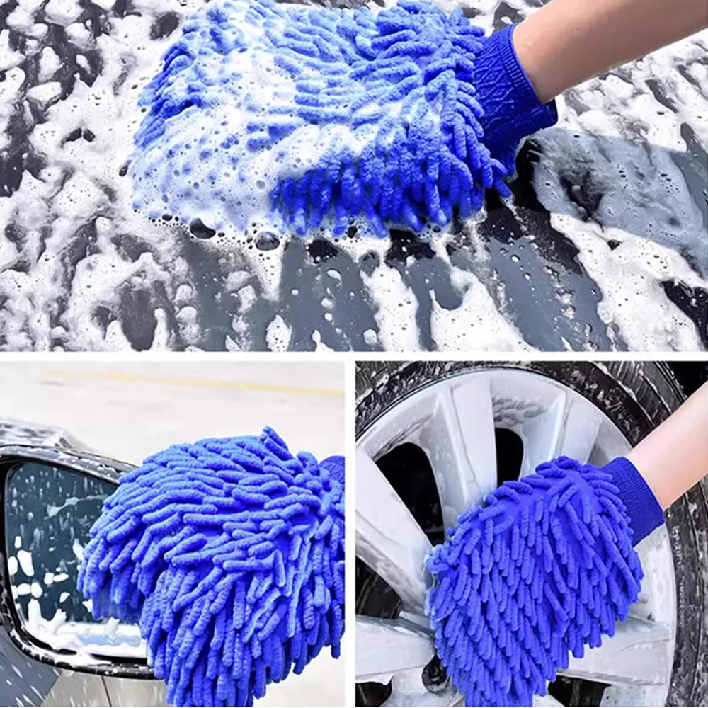 1/2 Pcs Gants de lavage de voi - Car Detailing Brush avis et prix