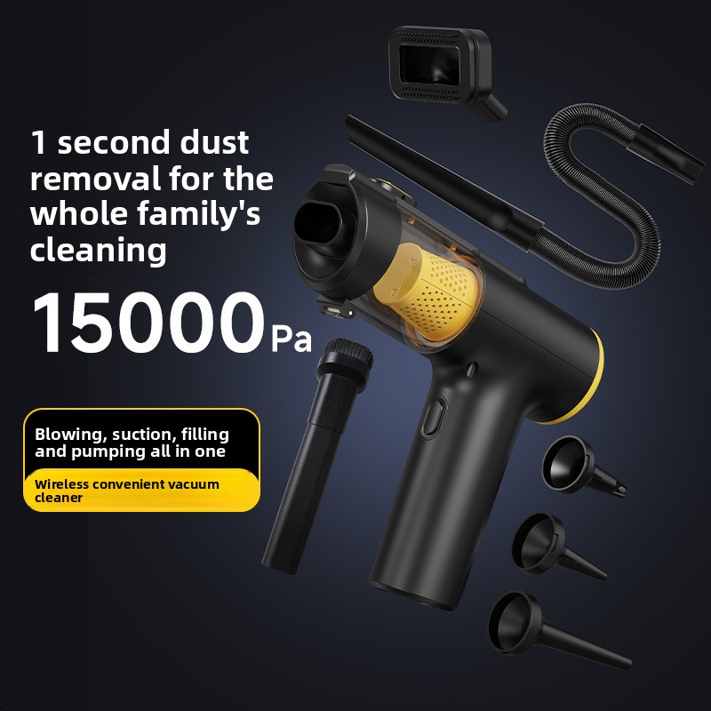 Aspirateur de voiture à lumièr - Car Vacuum Cleaner avis et prix