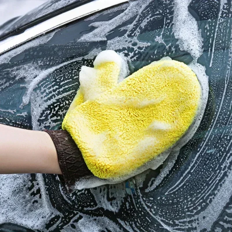 Gant de lavage de voiture en m - Car Detailing Brush avis et prix