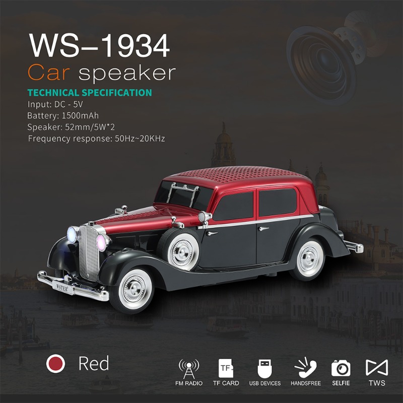 WS-1934 sans fil voiture forme - Car Accessories Amazon avis et prix