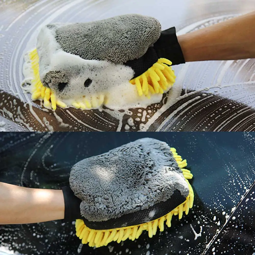Gant de lavage de voiture, gan - Car Detailing Brush avis et prix